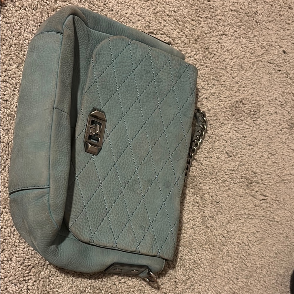 Rebecca Minkoff Blue Quilted Shoulder Bag